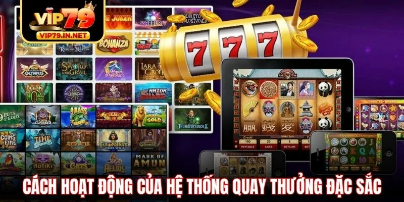 Cách hoạt động của hệ thống quay thưởng đặc sắc